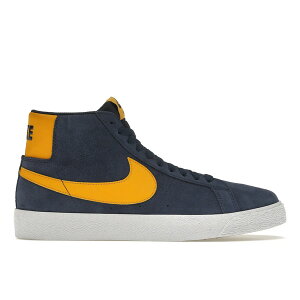 Nike �i�C�L �����Y �X�j�[�J�[ �yNike SB Zoom Blazer Mid Michigan�z �T�C�Y US_12(30.0cm) Navy/White/University Gold