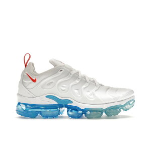 Nike �i�C�L �����Y �X�j�[�J�[ �yNike Air VaporMax Plus White Red Blue�z �T�C�Y US_6(24.0cm) White/Blue/Red