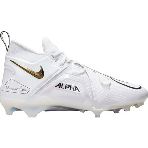 Nike �i�C�L �����Y �X�j�[�J�[ �yNike Alpha Menace Pro 3 White Gold�z �T�C�Y US_M_13 White/White/Black