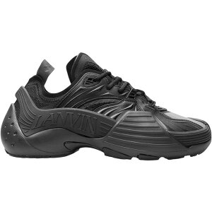 Lanvin �����o�� �����Y �X�j�[�J�[ �yLanvin Flash X Sneaker Black�z �T�C�Y EU_38(23.0cm) Black