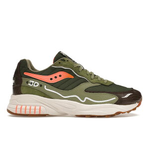 Saucony �T�b�J�j�[ �����Y �X�j�[�J�[ �ySaucony 3D Grid Hurricane Maybe Tomorrow Tortoise�z �T�C�Y US_M_13 Tortoise