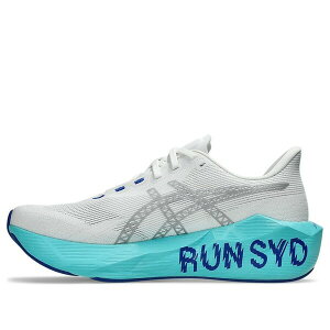 ASICS �A�V�b�N�X �����Y �X�j�[�J�[ �yASICS Novablast 6 Sydney 'White Ice Mint' 1013A212-100�z �T�C�Y US_12(30.0cm)