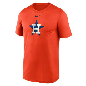 ナイキ メンズ Tシャツ トップス Houston Astros Nike Legend Fuse Large Logo Performance TShirt Orange
