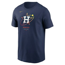 ナイキ メンズ Tシャツ トップス Houston Astros Nike City Connect Large Logo TShirt Navy