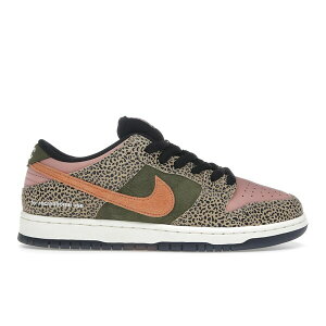 Nike �i�C�L �����Y �X�j�[�J�[ �yNike SB Dunk Low Arts-Rec�z �T�C�Y US_M_4 Khaki/Amber Brown-Rough Green-Rust Pink-Black-Sail