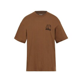 【送料無料】 カーハート メンズ Tシャツ トップス T-shirts Camel