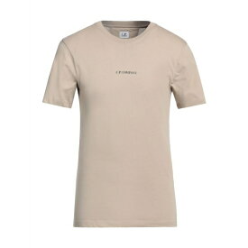 【送料無料】 シーピーカンパニー メンズ Tシャツ トップス T-shirts Beige