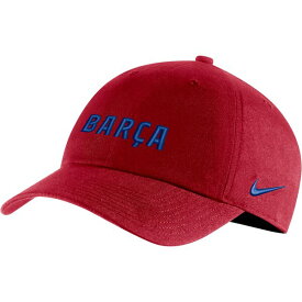 ナイキ メンズ 帽子 アクセサリー Barcelona Nike Campus Performance Adjustable Hat Crimson