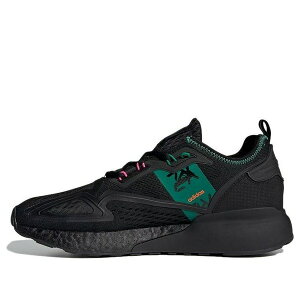 adidas AfB_X Y Xj[J[ yadidas originals ZX 2K Boost 'Black Green Grey' GX2719z TCY US_5(23.0cm)