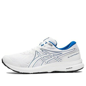 ASICS AVbNX Y Xj[J[ yASICS Gel-Contend 7 'White Blue' 1011B040-104z TCY US_12(30.0cm)