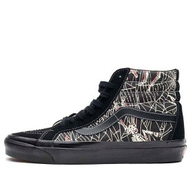 Vans バンズ メンズ スニーカー 【Vans SK8-HI 38 DX 'Anaheim Factory OG - Black Spider Web' VN0A38GF1JJ】 サイズ US_5(23.0cm)