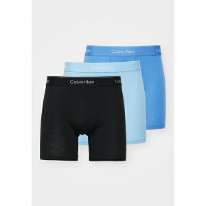 Jo NC A_[EFA Y T_ V[Y 3 PACK ICON STRETCH - Pants - black/glacier/blue bell