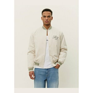 hD Y T_ V[Y TECH VARSITY JACKET - Bomber Jacket - ivory
