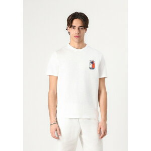 g~[ qtBK[ Y T_ V[Y PALM TREE LABEL TEE - Print T-shirt - white