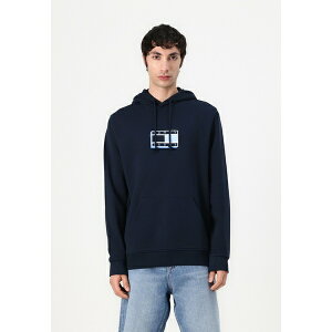 g~[qtBK[ Y T_ V[Y FLAG HOODIE - Sweatshirt - dark night navy