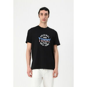 g~[qtBK[ Y T_ V[Y USA CIRCLE GRAPH TEE - Print T-shirt - black