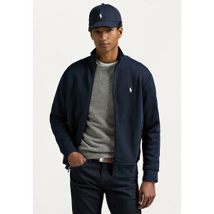 t[ Y T_ V[Y DOUBLE KNIT TRACK JACKET - Zip-up sweatshirt - aviator navy
