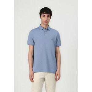 トミー ヒルフィガー メンズ サンダル シューズ REGULAR - Polo shirt - brisk blue