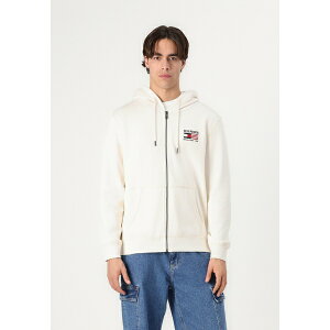 g~[ qtBK[ Y T_ V[Y AMERICANA ZIP THROUGH HOODY UNISEX - Zip-up sweatshirt - ivory petal