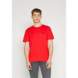 トミー ヒルフィガー メンズ Tシャツ トップス MONOGRAM TEE - Basic T-shirt - fierce red