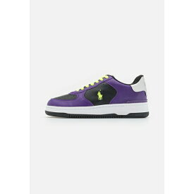 ラルフローレン メンズ スニーカー シューズ MASTERS LACE UNISEX - Trainers - purple/black/yellow