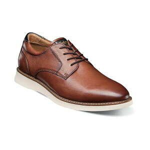 t[VC Y hXV[Y V[Y Men's Launch Plain Toe Oxford Cognac multi