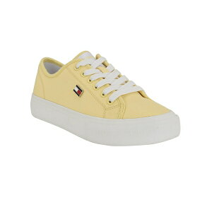 g~[ qtBK[ fB[X Xj[J[ V[Y Women's Aressa Flag Lace-Up Sneakers Yellow