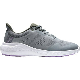 フットジョイ レディース ゴルフ スポーツ FootJoy Women's Flex Spikeless Golf Shoes(Previous Season Style) Grey/Purple