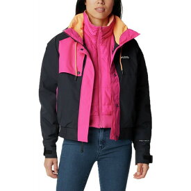 コロンビア レディース ジャケット＆ブルゾン アウター Columbia Women's Wintertrainer Interchange Jacket Black/Fuschia Fizz