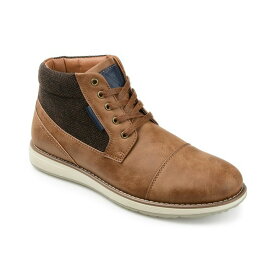 ヴァンセ カンパニー メンズ ブーツ シューズ Men's Jones Cap Toe Ankle Boots Tan