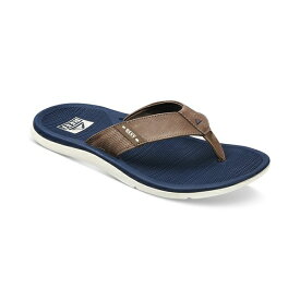 リーフ メンズ スニーカー シューズ Men's Santa Ana Flip-Flops Navy/khaki