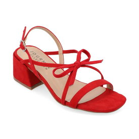 ジャーニーコレクション レディース サンダル シューズ Women's Amity Strappy Sandals Red