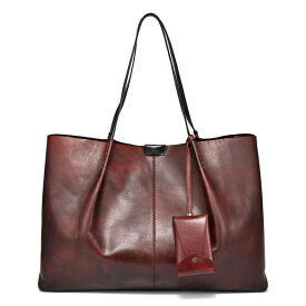 オールドトレンド レディース トートバッグ バッグ Women's Genuine Leather Calla Tote Bag Rusty Red