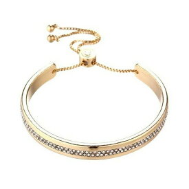 ニコルミラー メンズ ブレスレット・バングル・アンクレット アクセサリー Bracelet with All Over Glass Accents Gold