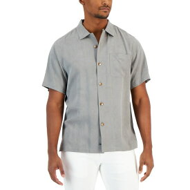 トッミーバハマ メンズ シャツ トップス Men's Al Fresco Tropics Short-Sleeve Shirt Shadow