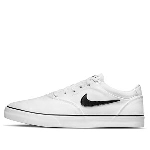 Nike �i�C�L �����Y �X�j�[�J�[ �yNike Chron 2 Canvas SB 'White Black' DM3494-100�z �T�C�Y US_8.5(26.5cm)