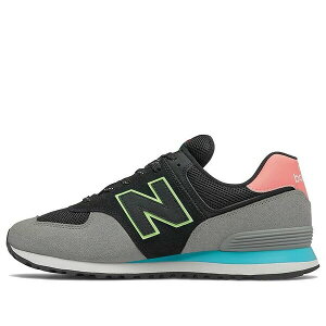 New Balance �j���[�o�����X �����Y �X�j�[�J�[ �yNew Balance 574 'Black Paradise Pink' ML574UD2�z �T�C�Y US_8.5(26.5cm)
