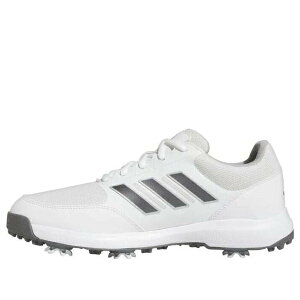 adidas �A�f�B�_�X �����Y �X�j�[�J�[ �yadidas Tech Response 3.0 Golf Wide 'White Silver' GV6891�z �T�C�Y US_8(26.0cm)