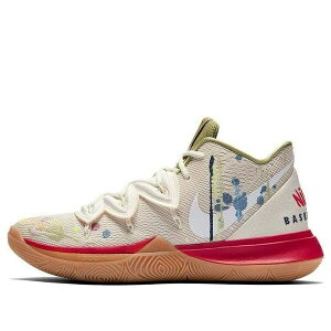 Nike �i�C�L �����Y �X�j�[�J�[ �yNike Bandulu x Kyrie 5 'Embroidered Splatters' CK5836-100�z �T�C�Y US_M_15