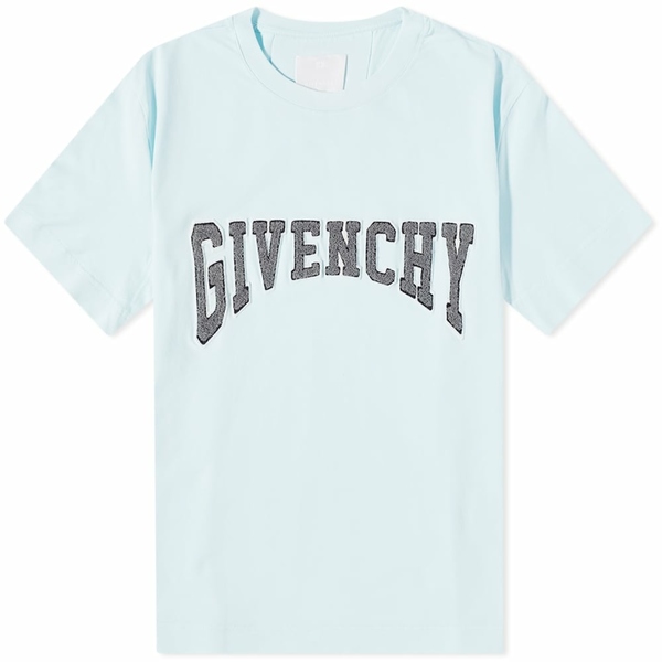ジバンシー メンズ Tシャツ トップス Givenchy Embroidered College