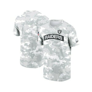 �i�C�L �����Y �V���c �g�b�v�X Men's White Las Vegas Raiders 2024 Salute To Service Big Tall Performance T-Shirt White