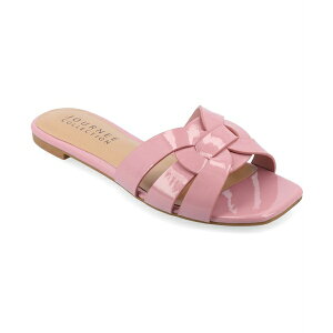 W[j[RNV fB[X T_ V[Y Women's Arrina Slip On Flat Sandals Rose