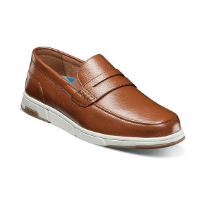 mubV Y Xb|E[t@[ V[Y Men's Luca Moc Toe Penny Loafer Cognac