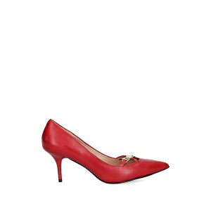 ���u ���X�L�[�m ���f�B�[�X �p���v�X �V���[�Y Pointed-toe chain pumps Red