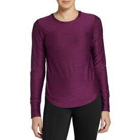 DSG レディース シャツ トップス DSG Women's 365 Heather Long Sleeve Shirt Deep Burgundy Heather