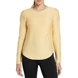 DSG レディース シャツ トップス DSG Women's 365 Heather Long Sleeve Shirt Apricot Sherbet Heather