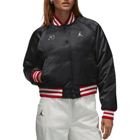 ジョーダン レディース ジャケット＆ブルゾン アウター Jordan Women's Varsity Jacket Black/Red