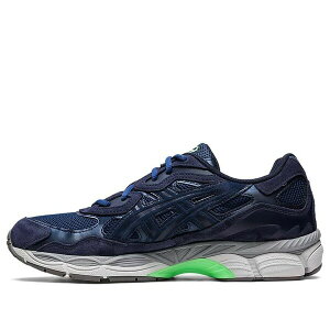 ASICS �A�V�b�N�X �����Y �X�j�[�J�[ �yASICS Gel-NYC 'Navy Neon' 1201A789-400�z �T�C�Y US_8.5(26.5cm)
