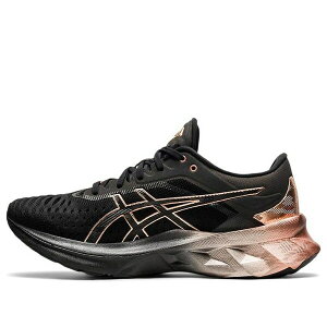 ASICS �A�V�b�N�X ���f�B�[�X �X�j�[�J�[ �y(WMNS) ASICS Novablast 'Black Rose Gold' 1012B014-001�z �T�C�Y US_7.5(24.5cm)