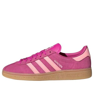 adidas �A�f�B�_�X ���f�B�[�X �X�j�[�J�[ �y(WMNS) adidas Muenchen 'Semi Lucid Fuchsia Glow Pink Gum' JS3998�z �T�C�Y US_W_4.5